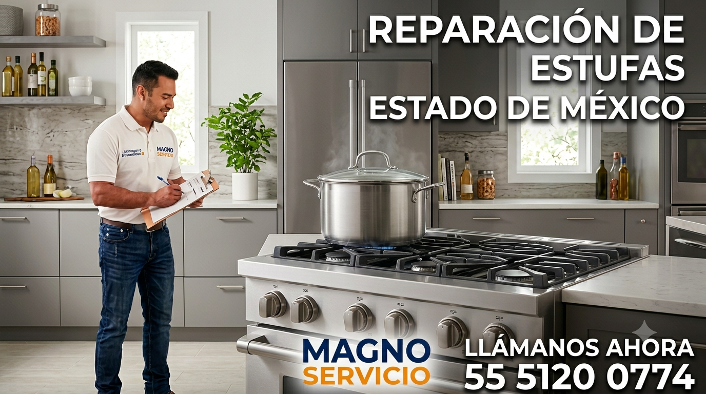 reparación de estufas en estado de méxico